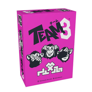 TEAM3 チーム３ ピンク　日本語説明書付　（ボードゲーム）